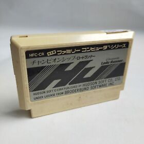 Championship Lode Runner Hudson pre-owned Nintendo Famicom NES Tested