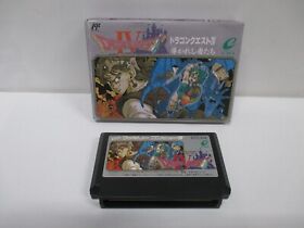 NES -- DRAGON QUEST 4 -- Fake box. Can data save! Famicom, JAPAN Game. 10698