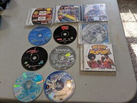 Sega Dreamcast Video Games Lot Of 11 Tested Authentic Game Lot Sonic Crazy Taxi