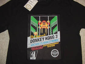 Nintendo Arcade NES Torrel  Donkey Kong 3 Shirt XL New! Only 1000 Produced!