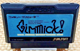 1986 Nintendo Gimmick Cartridge Famicom Vintage Retro Rare Used Japan