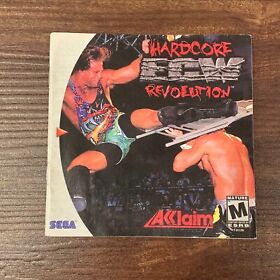 ECW Hardcore Revolution Wrestling Sega Dreamcast Instruction Manual Only