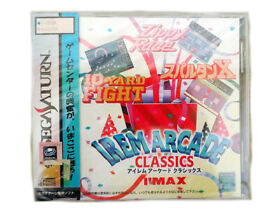 Irem Arcade Classics Game Software Sega Saturn I'MAX Japan Deadstock