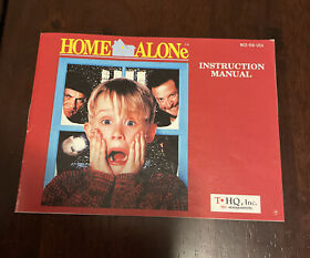 Home Alone Nintendo NES Manual Only ~ Instruction Booklet
