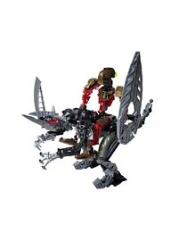 2004 LEGO Bionicle 8811 LHIKAN & KIKANALO Metru Nui Toa Complete Set 
