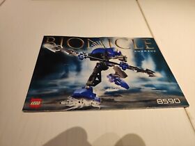LEGO 8590, BIONICLE, BUILDING INSTRUCTIONS, INSTRUCTIONS, ONLY INSTRUCTION, LEGO BIONICLE 