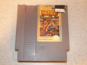 P.O.W. Prisoners of War Nintendo NES Original Authentic Retro Classic Game!