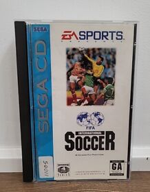 FIFA International Soccer (Sega CD, 1993) TESTED CIB