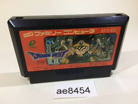 ae8454 Dragon Quest III 3 NES Famicom Japan