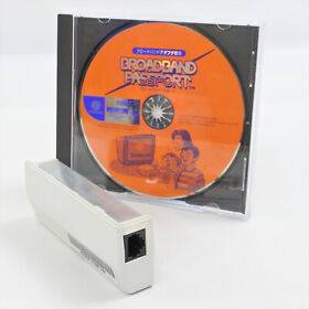 Dreamcast Broadband Adapter HIT-0400 0401 SEGA JAPAN Game Ref 0927
