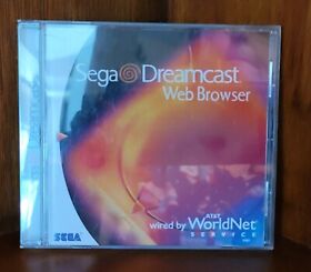 Sega Dreamcast Web Browser CD Complete Clean Disc