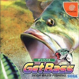 USED SEGA Dreamcast Get Bass - SEGA BASS FISHING 00238 JAPAN IMPORT