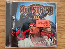 NEW SEALED Street Fighter III 3rd Strike (Sega Dreamcast)