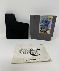 Super C Contra 2 Konami Nintendo NES Game Cartridge Original w/ Sleeve & Manual