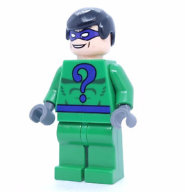 Lego Batman I Riddler Minifigure - 7785 7787 DC Arkham Asylum, bat017