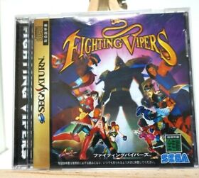 Fighting Vipers Sega Saturn from japan 