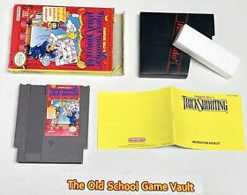 Barker Bill's Trick Shooting - Authentic Vintage Complete Nintendo NES CIB