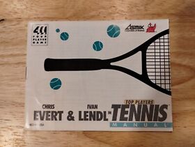 Top Players Tennis - NES Nintendo Entertainment System - Manual Only