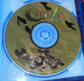 Contra Legacy of War Sega Saturn 1997 AUTHENTIC TESTED & WORKS