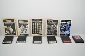 Intellivision 6 Game Lot Kool-Aid Man Centipete Buzz Bombers Cartridges Manuals
