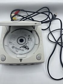 SEGA Dreamcast White HKT-3020 Record of Lodoss War For Parts No Controllers