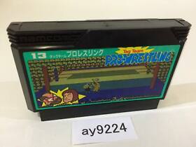 ay9224 Tag Team Pro Wrestling NES Famicom Japan