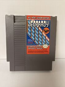Jeopardy! Junior Edition (Nintendo NES) Cartridge Only Game Tek Tested Cleaned