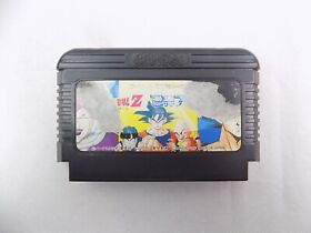 Nintendo Famicom NES Cart Dragon Ball Z: Skyoshu! Saiyan Japan Damaged
