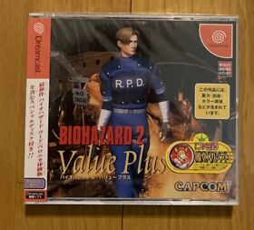 Biohazard 2 Value Plus Sega Dreamcast Japan DC Resident Evil New Sealed
