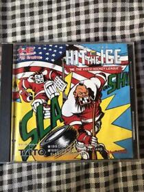 Taito 1991 Hit The Ice NEC PC Engine Hu-Card Japanese Retro Game Used from Japan