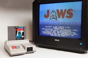 Jaws (1987) for NES, Authentic Cartridge Tested