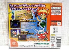 Super Invention Boy Kanipan The Mystery Of Runaway Robot Dreamcast Rare Japan B2