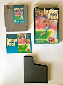 Lunar Pool - NES -  Nintendo - Boxed - PAL 