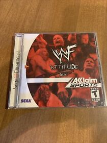 WWF Attitude (Sega Dreamcast, 1999) Complete and Tested - WWE