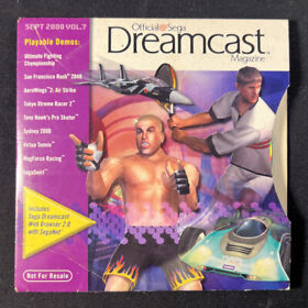 Official Sega Dreamcast Magazine September 2000 Vol.7 Demo Disc - Tested