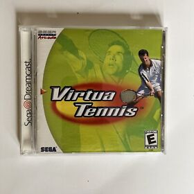Virtua Tennis (Sega Dreamcast, 2000) TESTED AND WORKING