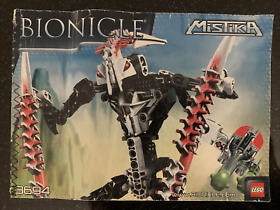 Lego Bionicle Mistika 8694 Instruction Manual  (Booklet Only)