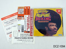 Ready 2 Rumble Boxing Dreamcast Japanese Import Region Locked Japan JP US Seller