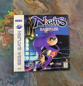 Nights into Dreams Sampler Demo Sega Saturn