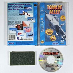 Truvideo Sega CD Jet Simulation Tomcat Alley US Cib Interactive Fighter Combat