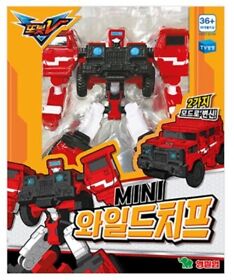 Young toys Tobot V MINI WILD CHIEF Transformer Robot Car Toy
