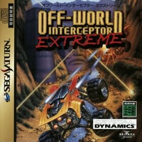 USED Sega Saturn off World Interceptor Extreme