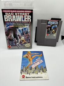 Bad Street Brawler NES Nintendo Complete CIB Rare!