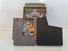 Pin Bot (NES, 1990) Authentic Tested Nintendo Game in box