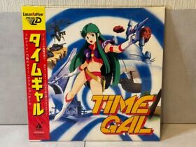 Time Gal Mega Drive Laseractive LD game PEASJ-5039 Taito Timegal used