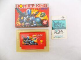Boxed Nintendo Famicom Bomber King - Inc Manual Japan - Free Postage