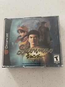 Shenmue (Sega Dreamcast, 2000) Complete in Box, Plays Very Good, Tested