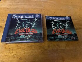 Evil Dead Hail to the King Dreamcast - Case & Manual Only