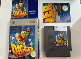 Digger T. Rock : the Legend of the Lost City Nintendo NES in OVP mit Anleitung
