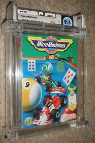 Micro Machines (Nintendo NES) WATA 9.4 A NEW Factory Sealed